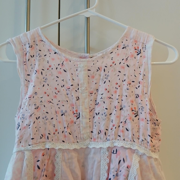 Girls' Floral Panel Dress - Picture 7 of 14